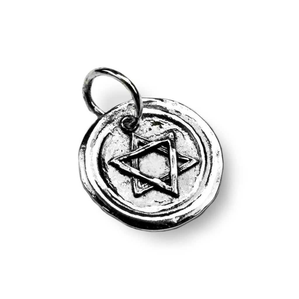 Star of David Charm - Handcrafted in Israel Sterling Silver