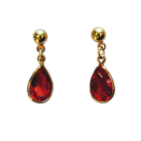 July 14K Gold-filled Earrings with Cubic Zirconia