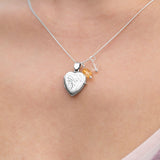 Sterling Silver Clear Quartz April Charm